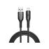 WiWU Wi-C042E A-L 2.4A Charging Cable USB - A to Lightning Data Transfer Cable 1M - Black